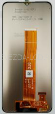 Дисплей с тачскрином Samsung A12 / A125 / A127 (сервисный 100% оригинал) (черный) без рамки