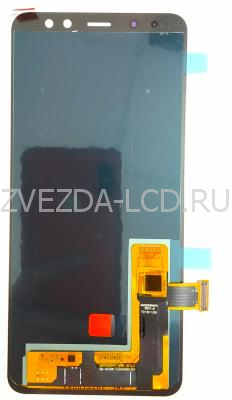 Дисплей с тачскрином Samsung A530 / A8 OLED черный