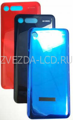 Задняя крышка Huawei View 20 (синий,черный,красный)