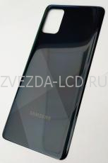 Задняя крышка Samsung A71 (черный)