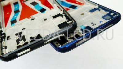 Средняя часть Huawei P Smart Z (черный,синий)
